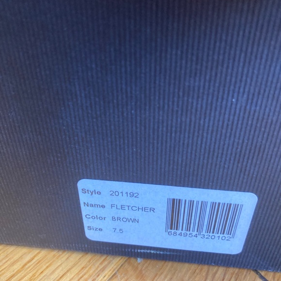 Made in Italy Gordon Rush brown leather oxfords - Picture 6 of 7